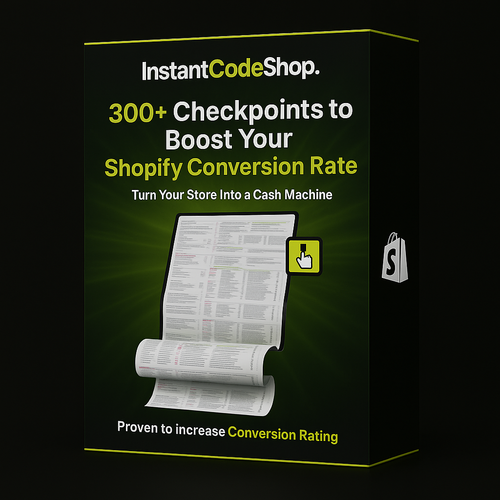 E-Commerce Conversion Checklist